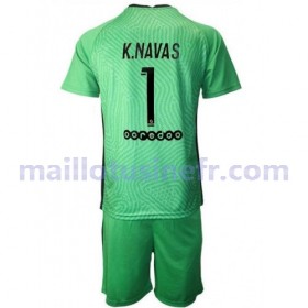Maillot de Foot Paris Saint-Germain Keylor Navas 1 Gardien Troisième 2020-21 - Enfant